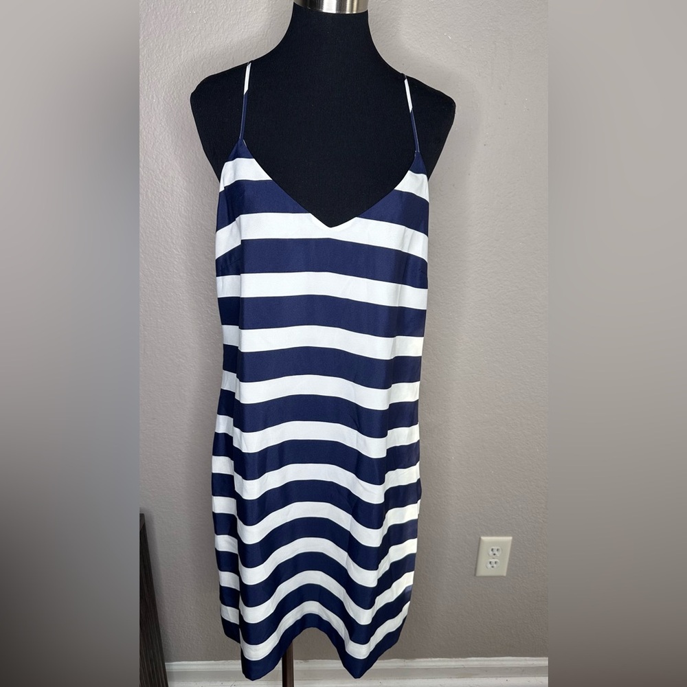 J Crew Striped Dress Size 12